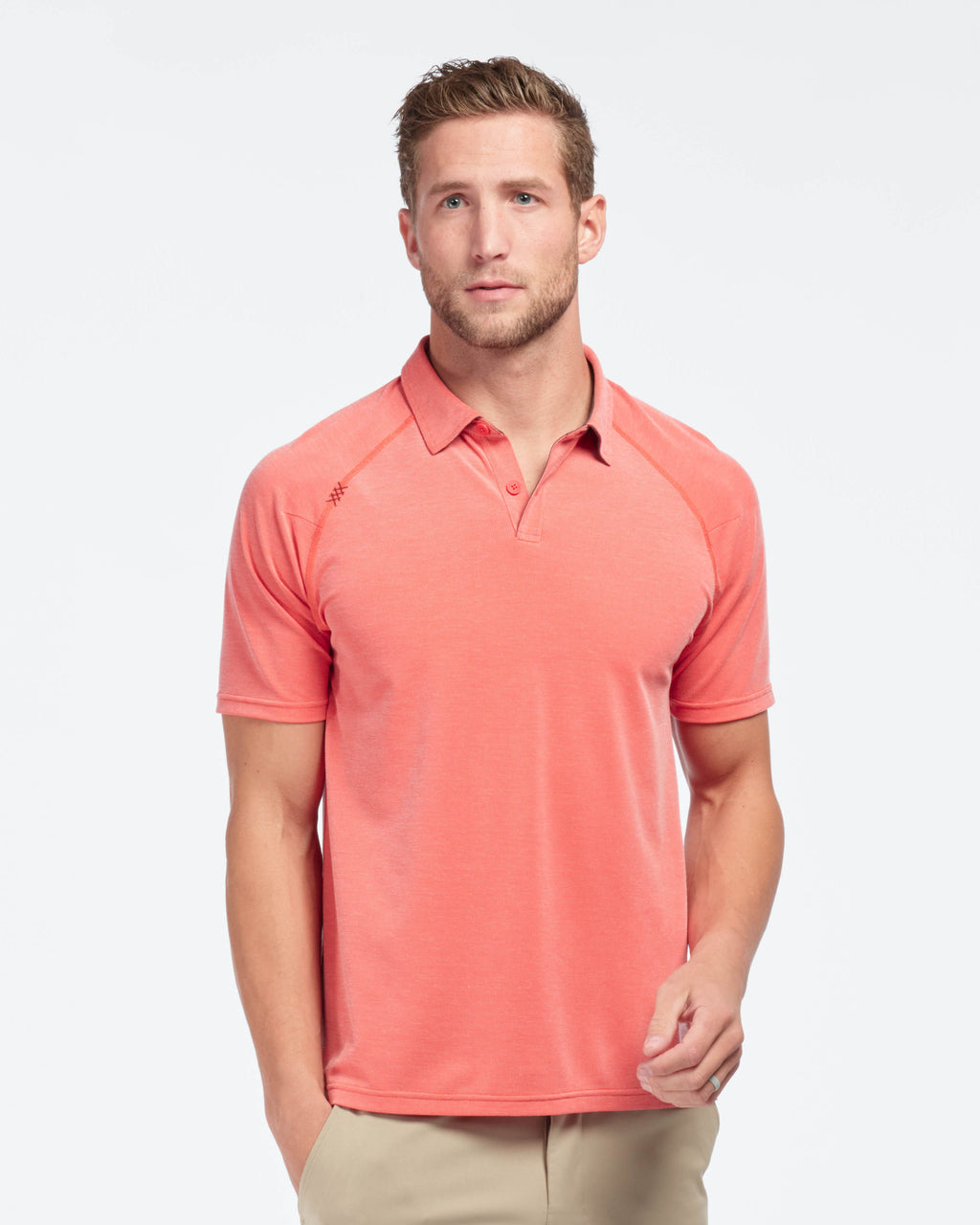 Delta Pique Polo, Rojo
