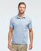 Commuter Tech Polo, Blue Micro Check