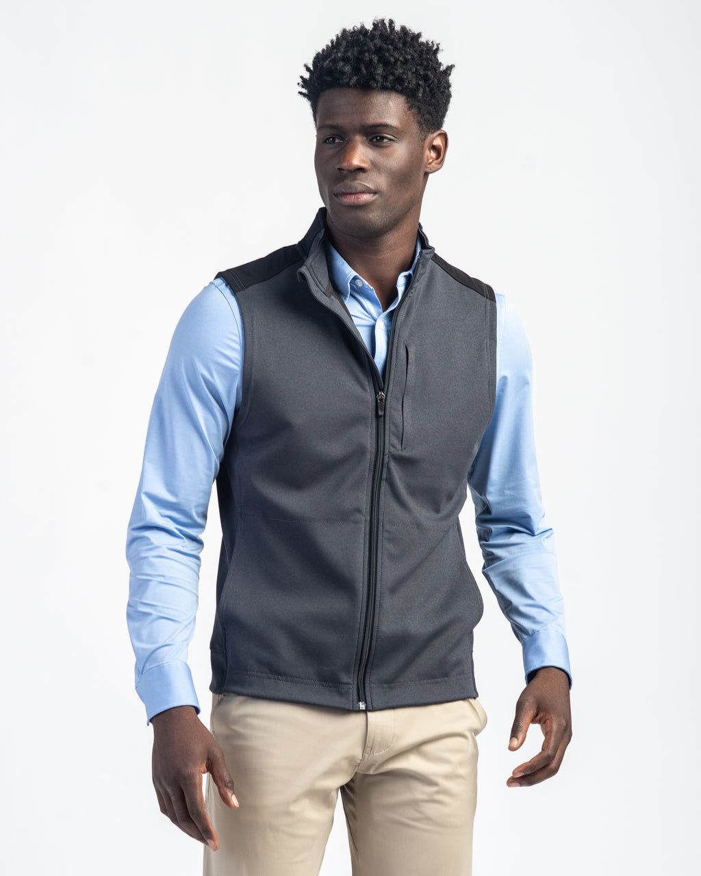 Hitch Vest, Black Heather