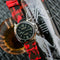 HORUS Red Camo Rubber Strap, 22mm