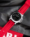 HORUS Red Rubber Strap, 24mm