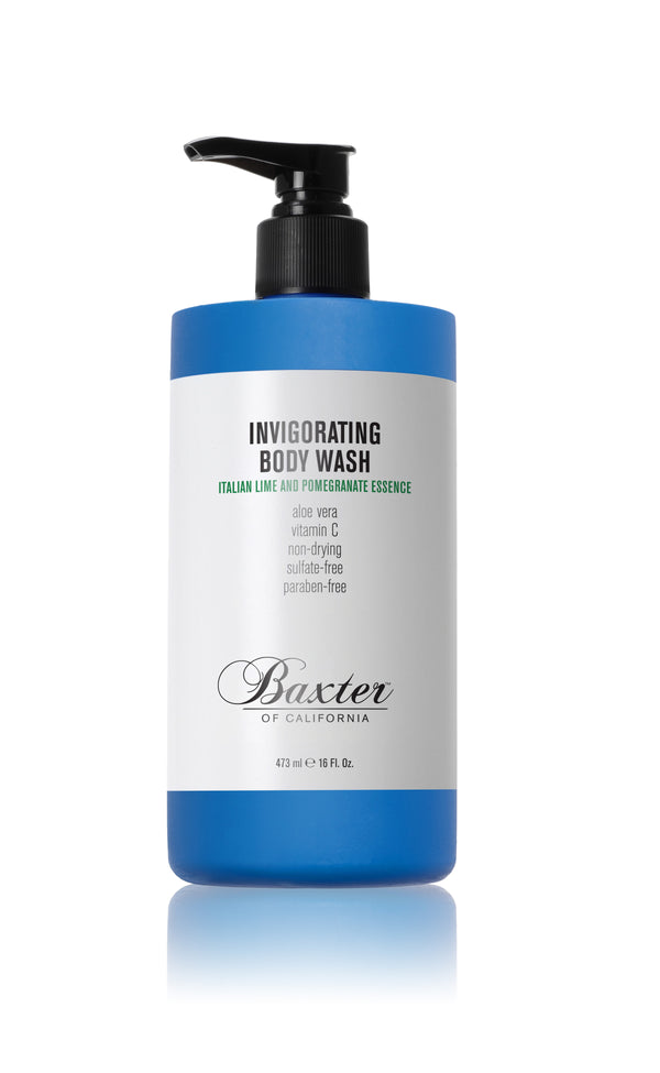 Invigorating Body Wash, Italian Lime & Pomegranate, 16oz