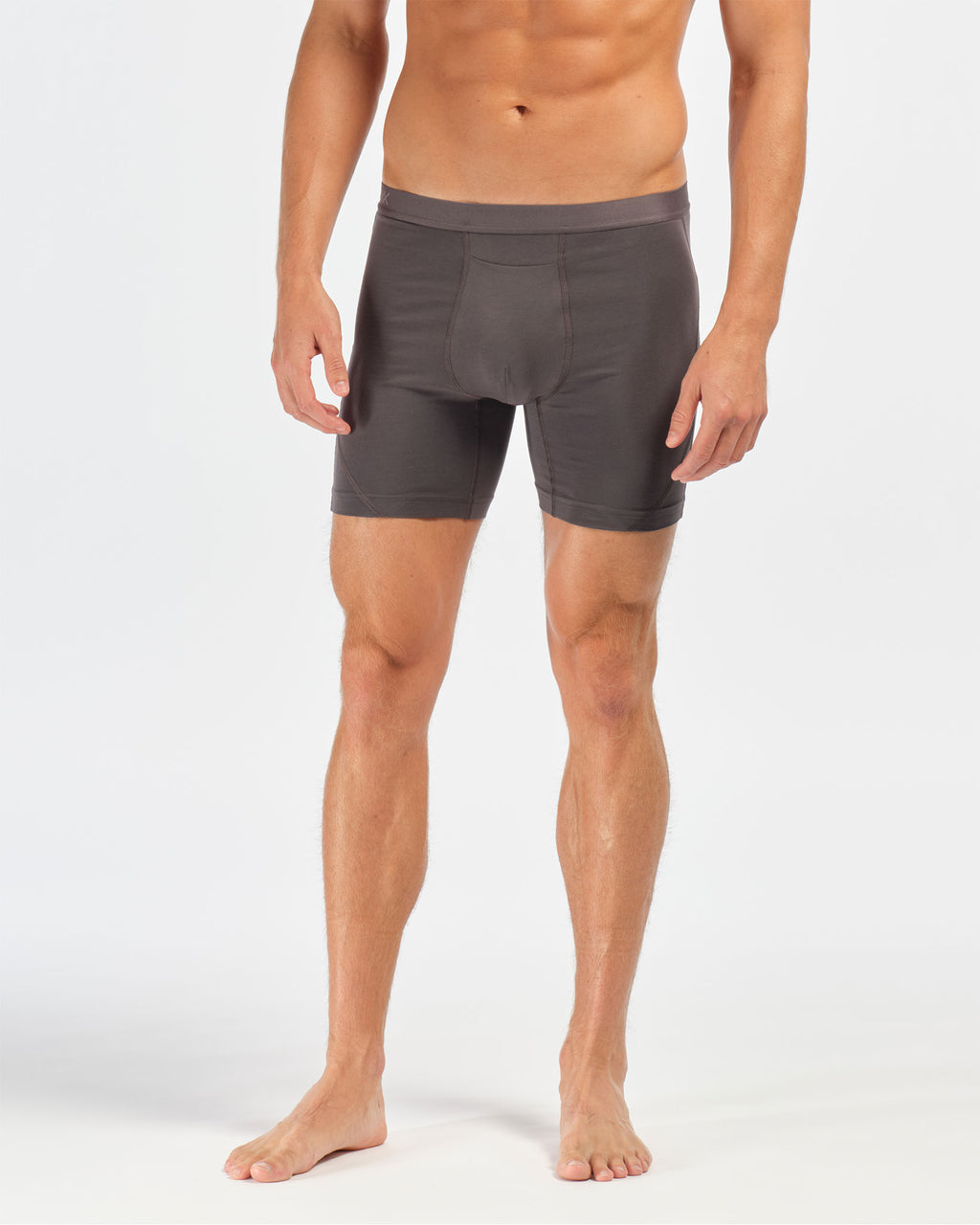 5” Athletic Boxer Briefs, Iron