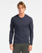 Taupo Wool Seamless Long Sleeve, Navy