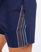 Fletcher Trunk, Navy Stripe 6" Inseam