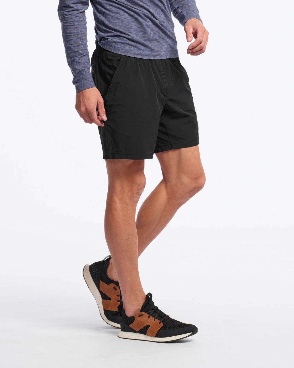 Mako 7" Unlined Shorts, Black