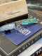 El Ray Damascus Custom, Natural Kingman Turquoise