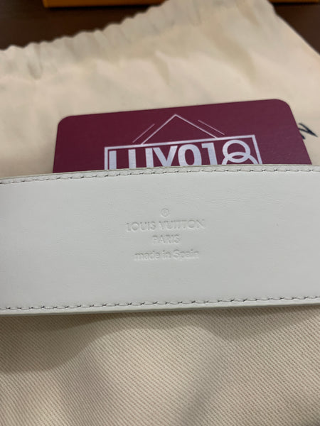 Louis Vuitton LV Shape Belt Limited Edition Monogram Prism PVC