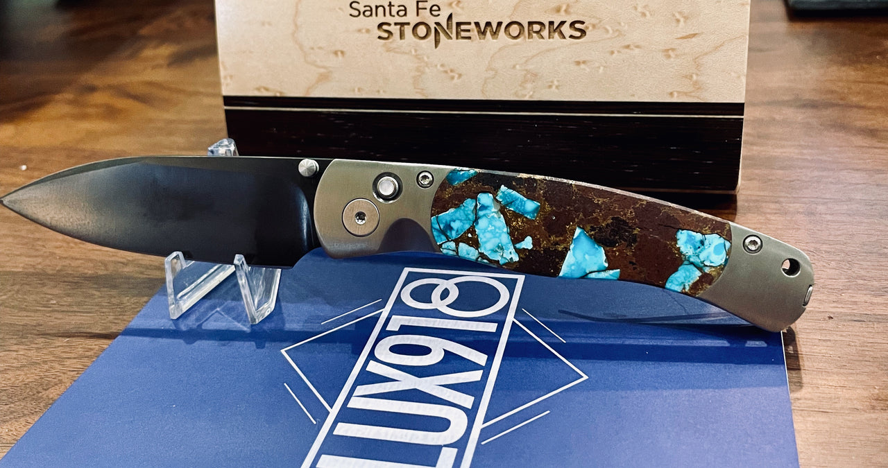 El Ray DLC Custom, Bronze Turquoise & Lava Rock