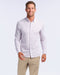Commuter Dress Shirt, Red & White Dot