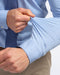 Commuter Dress Shirt, Blue Micro Check