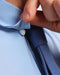 Commuter Dress Shirt, Blue Micro Check