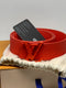 Louis Vuitton x Virgil Abloh Shape Belt, Red