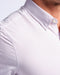 Commuter Dress Shirt, Red & White Dot