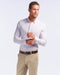 Commuter Dress Shirt, Red & White Dot