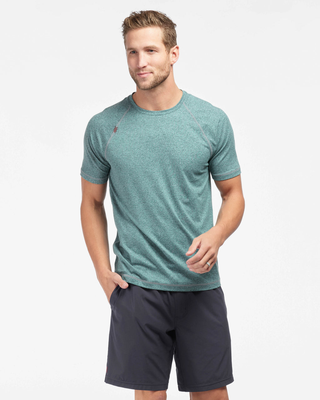 Reign Short Sleeve, Aruba Blue Heather