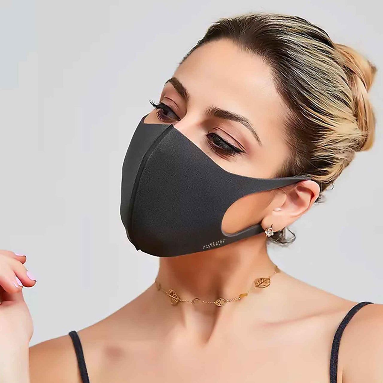 Mask4Aide Sealed Single iMask, Black