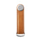 Orbitkey Key Organizer 2.0 Leather, Tan with White Stitching