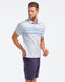 Resort Polo, White Oxford Stripe