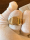 David Yurman Streamline Signet Ring, 18K Yellow Gold, Sz. 11.5 US