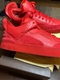 Louis Vuitton x Kanye West Dons, Red, LV Size 11, Original Box & Accessories