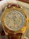 Breitling Crosswind Special, Solid 18K Gold Case, Mother of Pearl Dial, Reference: K4435512