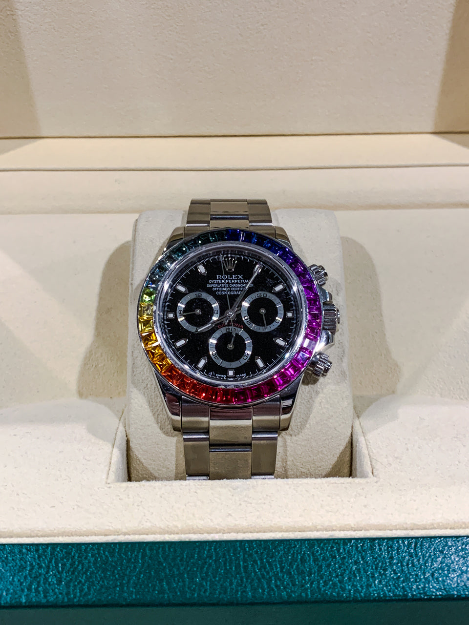 Rolex Daytona 116520, “Rainbow Daytona”